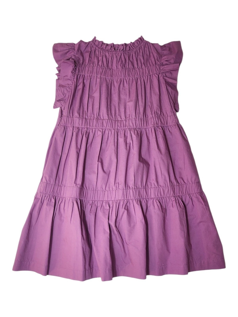 Sea New York Steph Cotton Flutter Sleeve Tunic Dress Girls Lilac